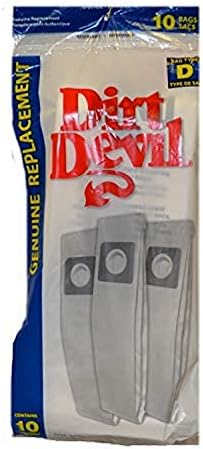 Royal Dirt Devil 3670148001 papirna vrećica, tip d meko tijelo uspravno 10 pk, bijelo
