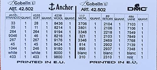 Igle Obojene Platnene Tapiserije Gobelin-Cvijeće. 42.502 po Gobelinl L