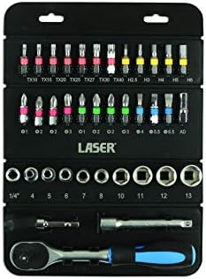 Laserska utičnica/Bit Set-1/4in. [7310]