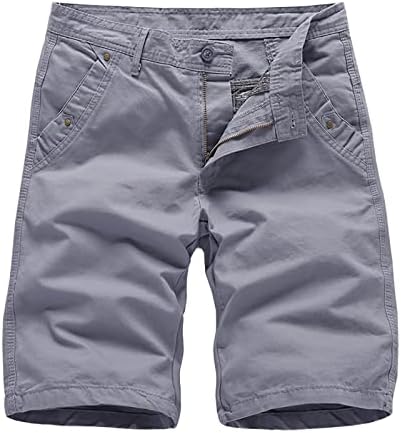 Teretne kratke hlače za muškarce, nizak elastični struk dužine koljena Dužina koljena Brza suha čista boja