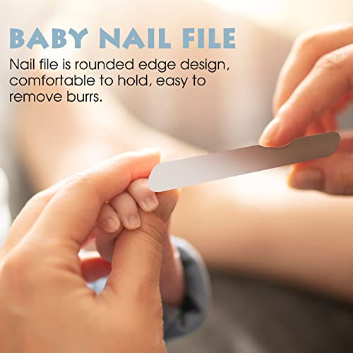Set makaza za nokte za bebe 4 u 1 sa slatkom futrolom, kompletom turpija za nokte i nokte za novorođenčad