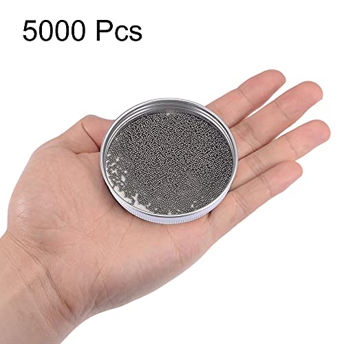 Uxcell 5000pcs 1mm kuglice od karbonskih čelika G1000 Precision