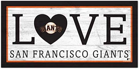 MLB San Francisco Giants Unisex San Francisco Giants Lovect, Boja tima, 6 X 12