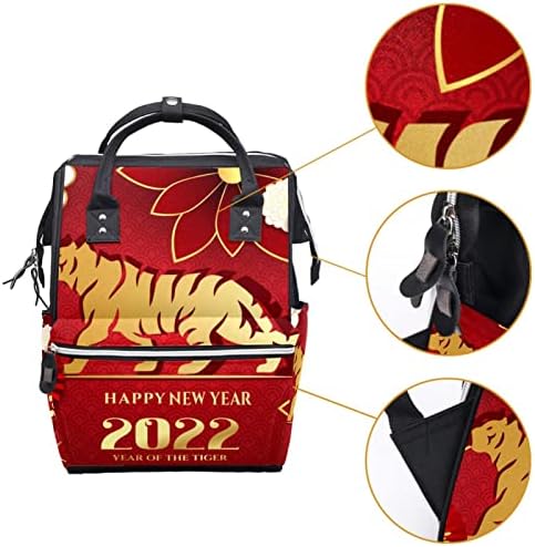 Guerotkr putnički ruksak, vrećica za peleni, ruksake Peleneri, tigra kineski stil Nova godina