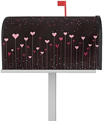 Valentinovo Mailbox Cover-Proljeće Ljeto Jesen Zima Magnetic Mailbox Covers dekor dodatna oprema za vanjski