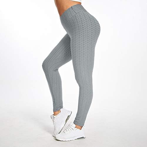 Yalfjv pantalone za jogu veće veličine za žene 2x Yoga helanke za trčanje Active Full Sports labave široke