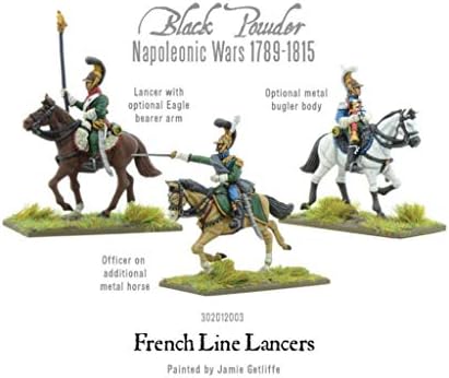 WarLord Crni Prah Napoleonova Francuska Linija Lancers 1:56 Vojni Komplet Plastičnih Modela Wargaming