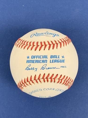 Allie Reynolds Ny Yankees potpisali su službeni al bejzbol W / hologram - autogramirani bejzbol