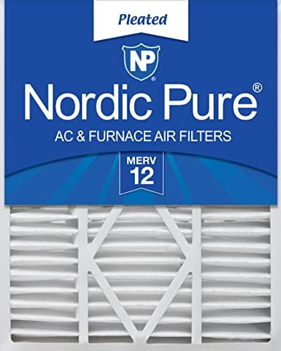 Nordic Pure 20x25x5 MERV 12 AC peći filteri za vazduh