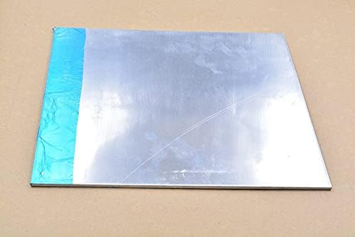 6061 Aluminijumska ploča Aluminijumski lim 154mmx250mm Debljina 12mm 12x154x250 legura diy
