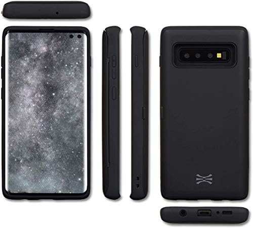 Toru CX PRO futrola za Galaxy S10 Plus, sa držačem kartice | tankim zaštitnim poklopcem sa skrivenim Kreditnim