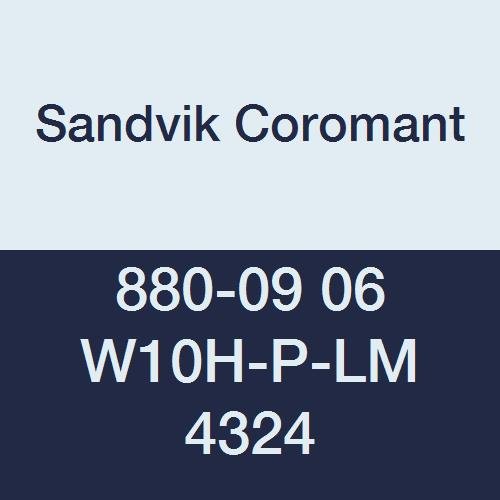 Sandvik Coromant, 880-09 06 W10H-P-LM 4324, Corodrill 880 umetak za bušenje, karbid, kvadrat, desni rez,