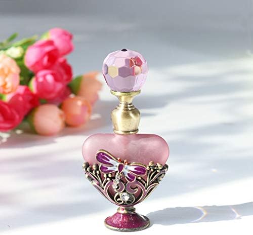 YU FENG 5ml Vintage Pink Dragonfly i 30ml Rose Flower stil Fancy kristalno čiste parfemske bočice