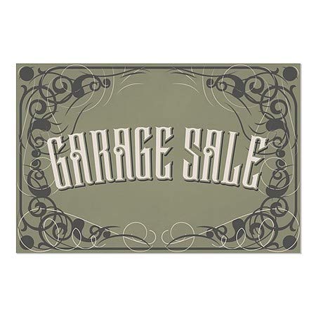 CGsignLab | Garažna prodaja -Victorian gotic prozor Cling | 36 x24