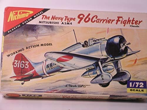 Nichimo - - - 1/72 scale Vintage Kit japanski Drugog svjetskog rata Mitsubishi 96 Carrier Fighter - - -