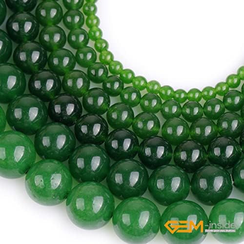 GEM-Inside prirodni 8mm zeleni Tajvan žad dragi kamen labave perle okrugli Kristal Energy Stone Power za