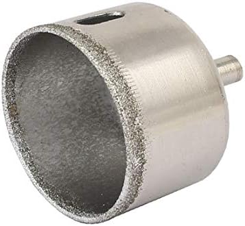 X-DREE 7mm izbušena rupa Dia dijamantski presvučena rupa za bušilicu testera srebrni ton (7mm drška Dia