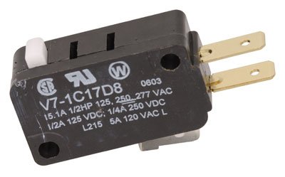 Prekidač sa jednostrukim dvostrukim klipom za brzo povezivanje 15.1 Amp 250 Volt AC 1.47 n Scr