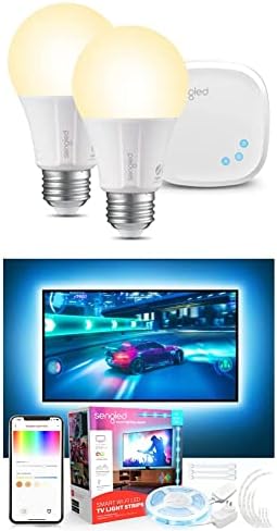 Sengled Zigbee pametne sijalice početni komplet meka Bijela 2 paketa Smart TV LED pozadinsko osvjetljenje