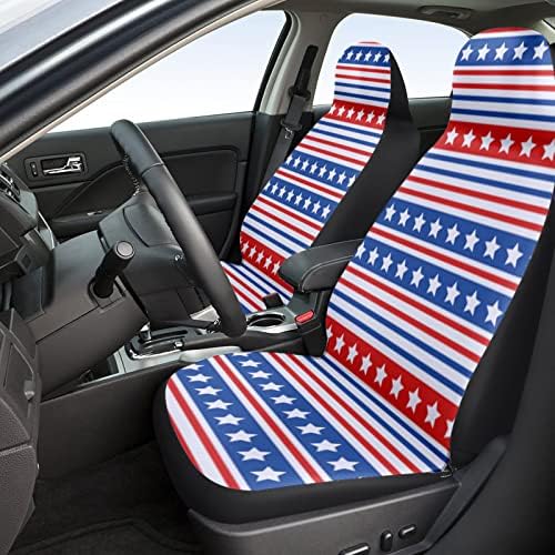 Youngkids 4. jula Američka zastava Štampaj autosjedalica za auto sedištem 2 komada Univerzalni prednji kajtski
