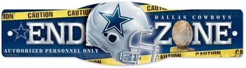 WinCraft NFL Dallas Cowboys 83534020 Sign / Zone znak, 4,5 x 17