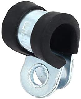 Novi LON0167 10mm Dia istaknuta gumena obložena R Pouzdani efektivni oblikovani pocinčani cijev kabelski