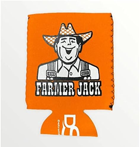 Farmer Jack Logo izolirana može omotati Scuba Neoprene Can Držač hladnije rukav