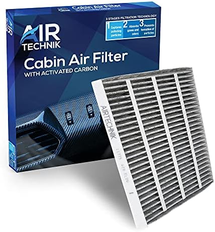 Airtechnik CF11775 Kabina Zračni filter W / Aktivirani ugljik | Odgovara Ford Edge 15-23, Fusion 13-20,