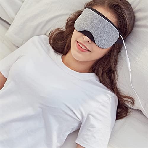 Heyuanpius grijana maska ​​za spavanje, povoljna ublažava zamotavanje za oči odvojive toplotne za spavanje