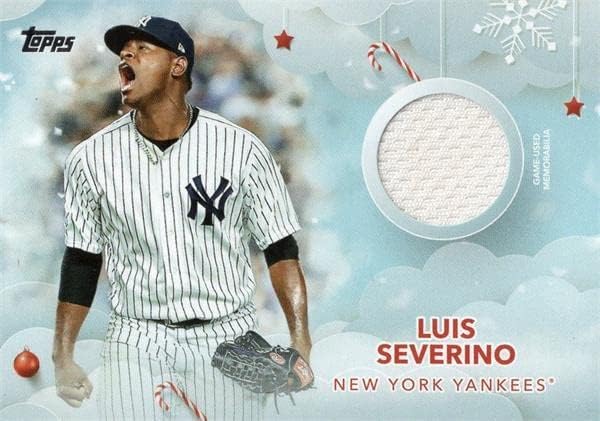 Luis Seveno Player Istrošeni patse za patch baseball Card 2020 Topps Walmart WHRLS - MLB Igra Polovni dresovi