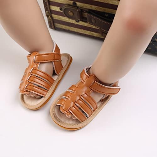 Proljeće i ljeto dječje cipele za malu djecu sandale za dječake i djevojčice sandale sa ravnim dnom svijetle sandale za bebe žele 6-12 mjeseci