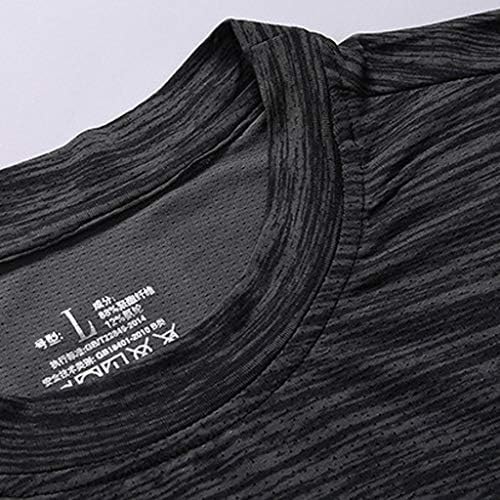 UVAJ višebojni 7xl brzi suhi kratki rukavi sportska majica teretana Dresovi za fitnes trenirka za trčanje