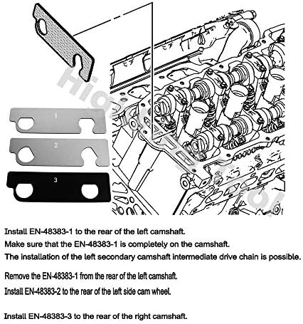 Highking alat kompleti alata za zadržavanje bregastog vratila Set en 48383 i EN 46105 alternativa za Vauxhall
