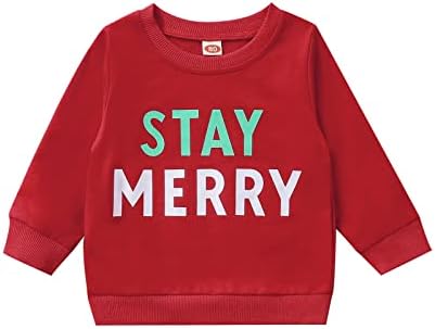Boys Sports Hoodie Zip up dječji božićni pisani pisma vrhovi dugih rukava runa pulover toddler 4t dječačka odjeća