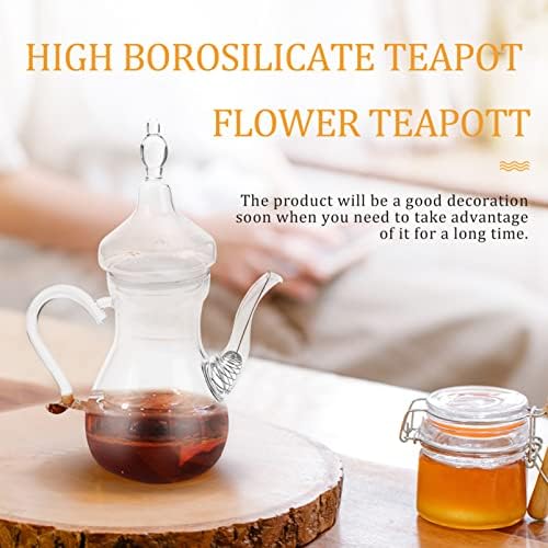 Staklena kavana Pot stakleni čaše u sredini Istok stil čajnik Borosilikat cvjetanje kafe Pot labavi list
