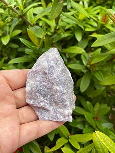 Veliki lepidolitni sirovi kamen 2 - 3, prirodni grubi lepidolit - prirodni sirovi kamenje Kristal za prevrtanje,