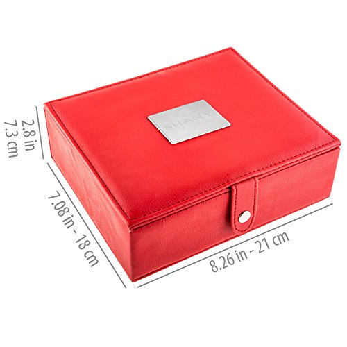 Shany Vanity VOX- 15 PC Premium kozmetika set četkica sa stilskim kutijom za odlaganje i postolje