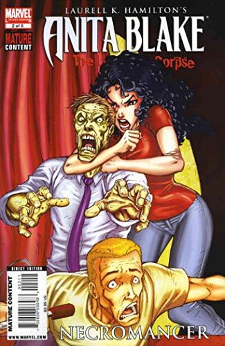 Anita Blake: Necromancer leša koji se smije 2 VF / NM; Marvel comic book / Laurell K Hamilton