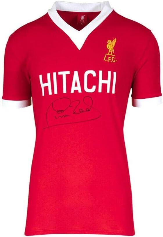 Phil Neal potpisao košulju za Liverpool - 1978 Autograph Jersey - autogramirani nogometni dresovi