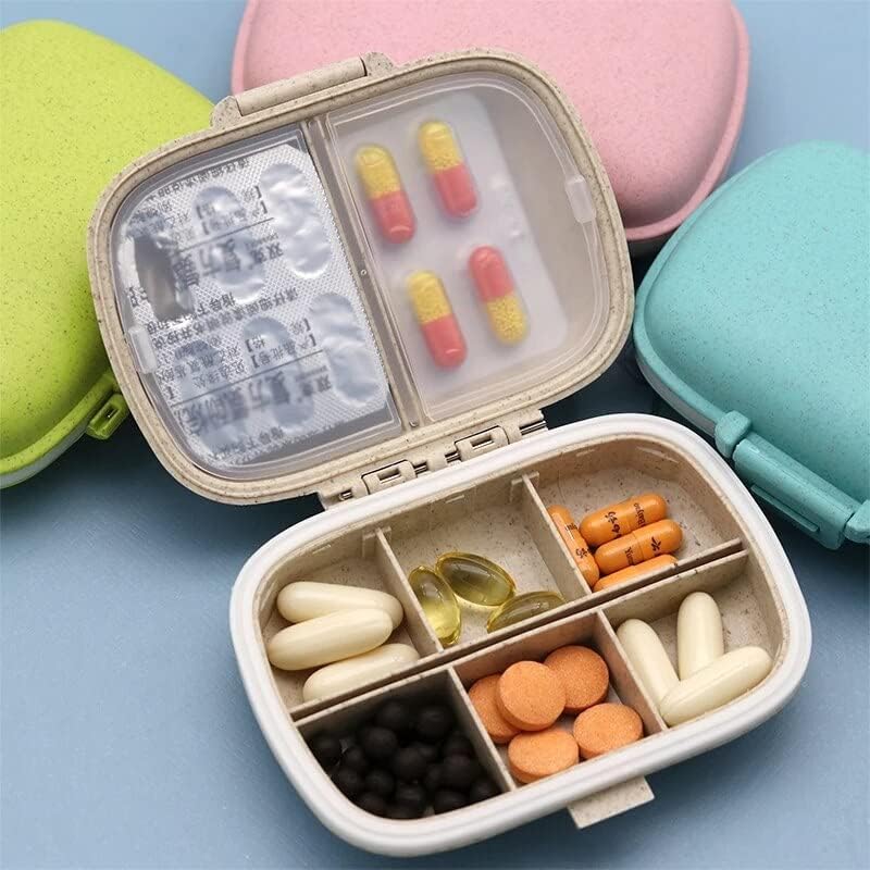 8 mreža tablet torbica Organizator kontejner putna kutija za vitaminske pilule kutija za čuvanje tableta Pastilleros De Medicinas таблетница