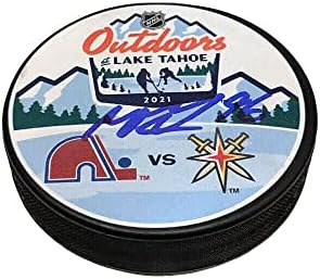 MIKKO RANTANEN potpisao Lake Tahoe outdoor Game Puck-Colorado Avalanche - potpisani NHL Pakovi