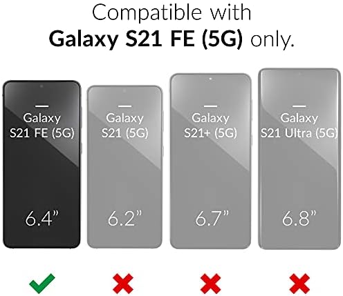CRAVE Slim Guard za Galaxy S21 FE futrola, otporna na udarce za Samsung Galaxy S21 Fe 5g - Šumska zelena