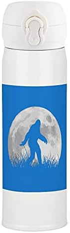 Funny Bigfoot Sasquatch puni mjesec nehrđajući čelik izolirana voda za vodu kava šalica za kavu za sportski