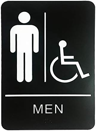 Znak fokusiranja Ada Muškarci Handicap Pristup sa 3M trakama