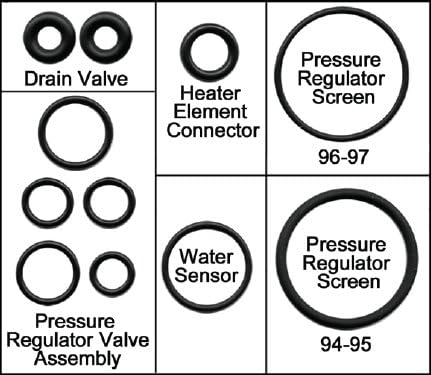 Komplet za odvodnje za dovod goriva za brtvljenje ventila - 1994-1997 za 7,3l