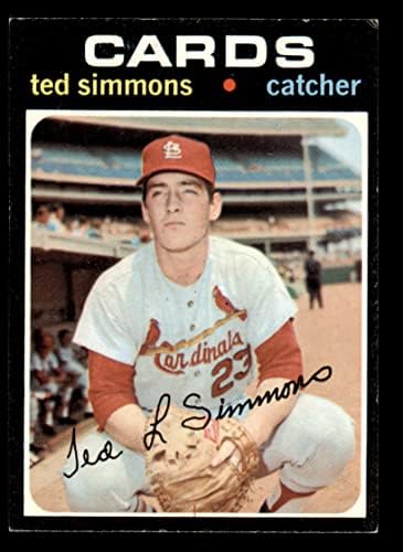 1971 FAPPS 117 Ted Simmons St. Louis Cardinals Ex Cardinals