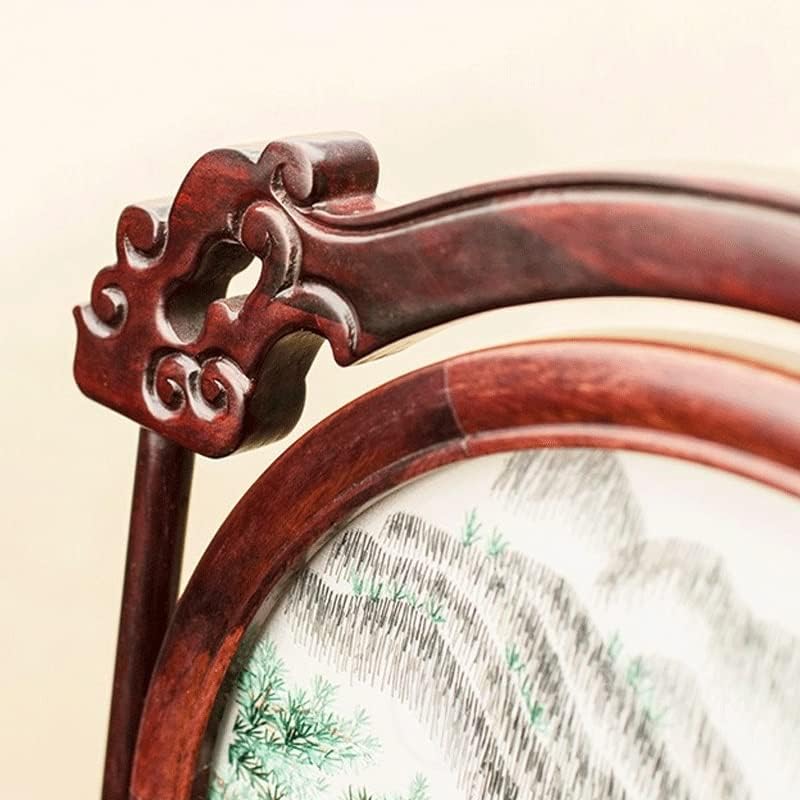 Bhvxw Ornamenti dvostrani zanati za vezenje Vintage novi kineski desktop kancelarijski ukras ručno rađeni