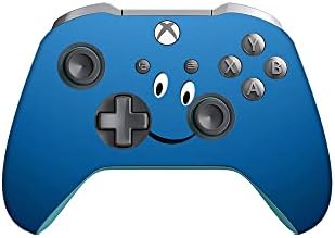 Gadgeti omotaju štampanu vinil naljepnicu kože za Xbox One/One S / One X kontroler samo-plavi osmijeh