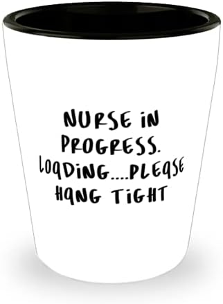 Korisna čaša za medicinske sestre, medicinska sestra u toku. Punim.molimo vas da se držite, za kolege, poklon