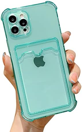 Tuokiu Nadogradite Clear Wallet Torbica za telefon za iPhone 13 Pro Max 5G Slim Fit kartica Slot zaštitna